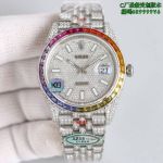 Rolex Datejust 41mm 904L Steel 2824 Movement 6R999V6 Diamond Watch